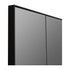 Loft Smoked Glass Black Wall Mirror
